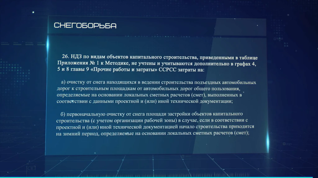 Снегоборьба (работы по ликвидации снежных заносов, вызванных стихийными явлениями (метель, буран, пурга)) 325/ПР. от 25.05.2021