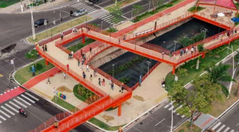 Линейный парк Дока в Белен-ду-