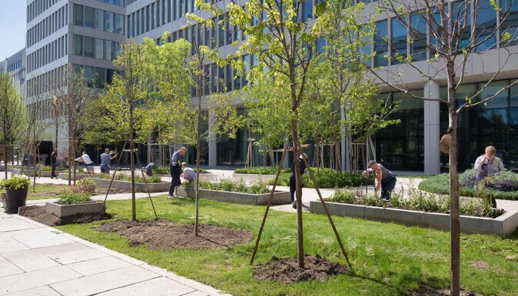 Сметная стоимость работ по озеленению.