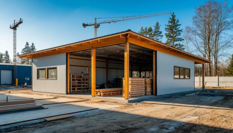 Учёт временных зданий и сооружений на основании локальной сметы.