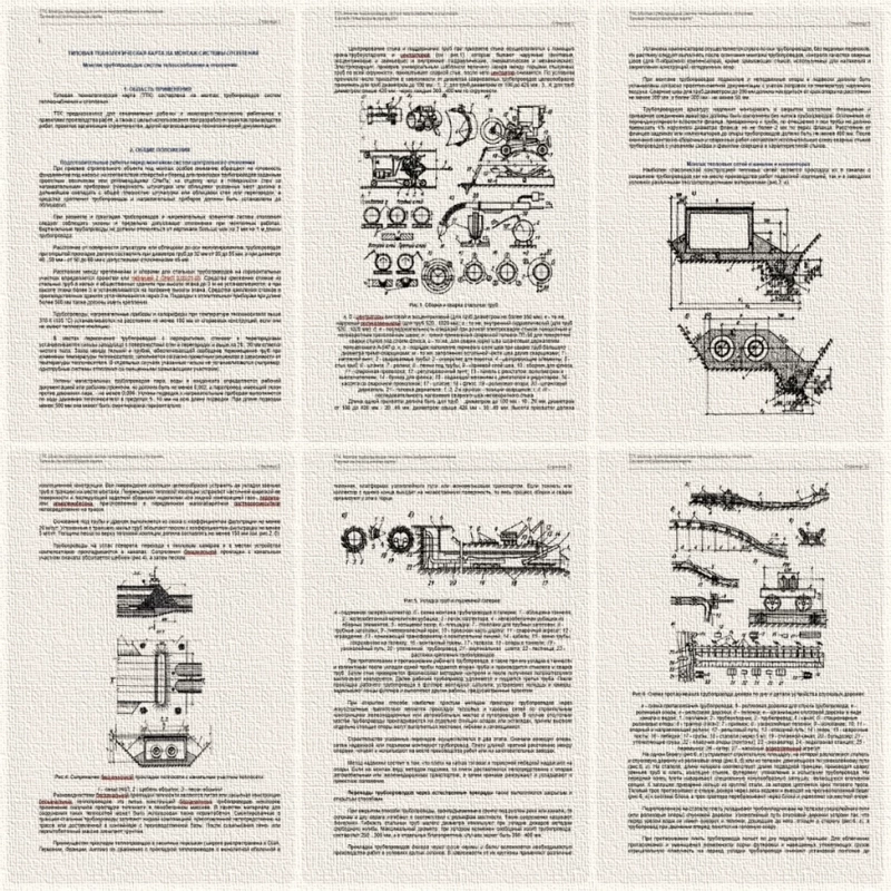 Типовые технологические карты.