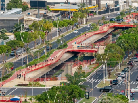 Линейный парк Дока в Белен-ду-